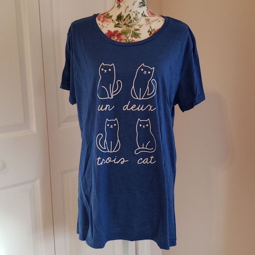 NWOT French Cat Tee